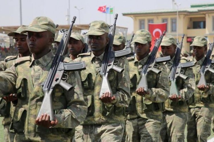 'Somali ordusunun 3'te 1'ini T&uuml;rkiye eğitmiş olacak'