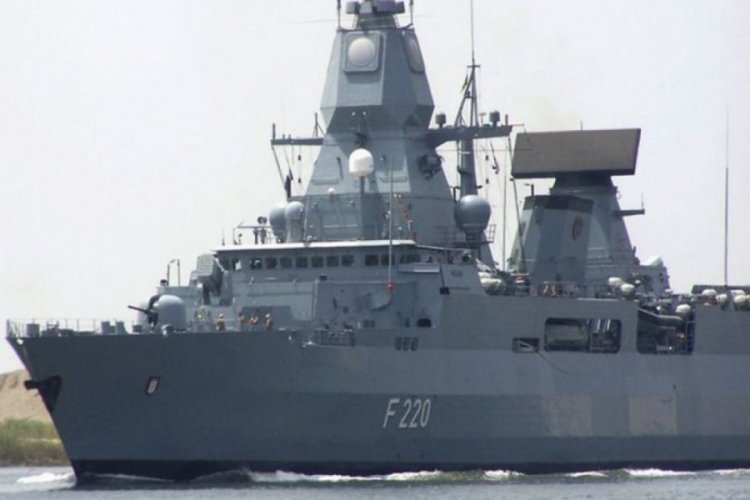 Almanya, Libya a&ccedil;ıklarına firkateyn g&ouml;nderdi!