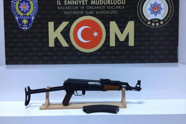 Adana'da uzun namlulu silah ele ge&ccedil;irildi