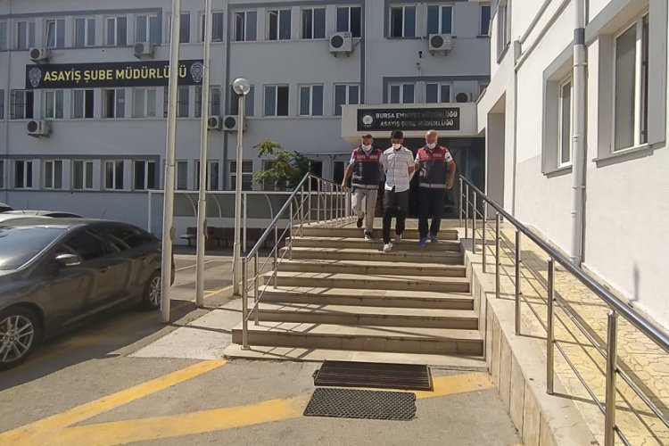 Bursa'da 5 ayrı eve giren hırsız yakayı ele verdi