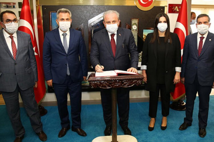 TBMM Başkanı Şentop, Adana Valiliğini ziyaret etti