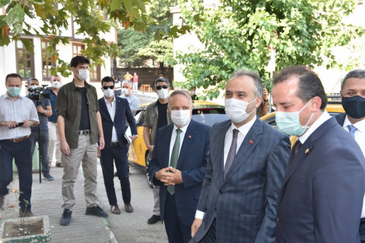 Bursa'da &uuml;st d&uuml;zey korona denetimi yapıldı