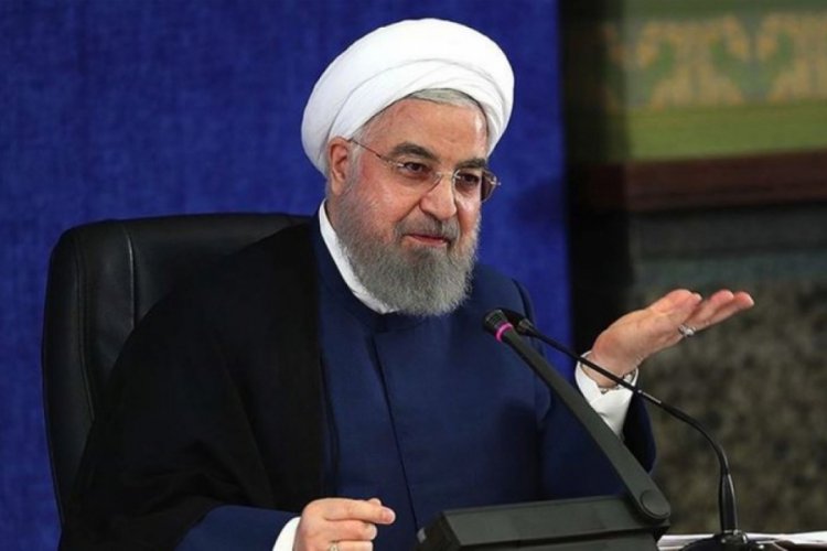 İran Cumhurbaşkanı Ruhani: D&uuml;şmanların &uuml;zerimizdeki baskısı &ccedil;ok ağır