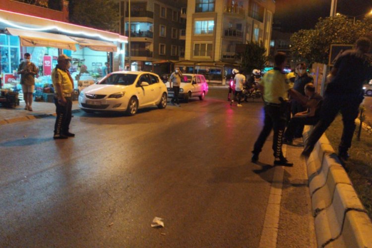Aydın'da elektrikli motosiklet ile otomobil çarpıştı