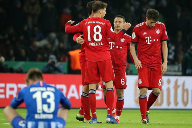 Bayern M&uuml;nih, &ccedil;eyrek finale y&uuml;kseldi