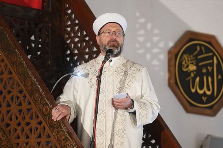 Diyanet İşleri Başkanı Erbaş'tan 'vakıf bedduası' a&ccedil;ıklaması