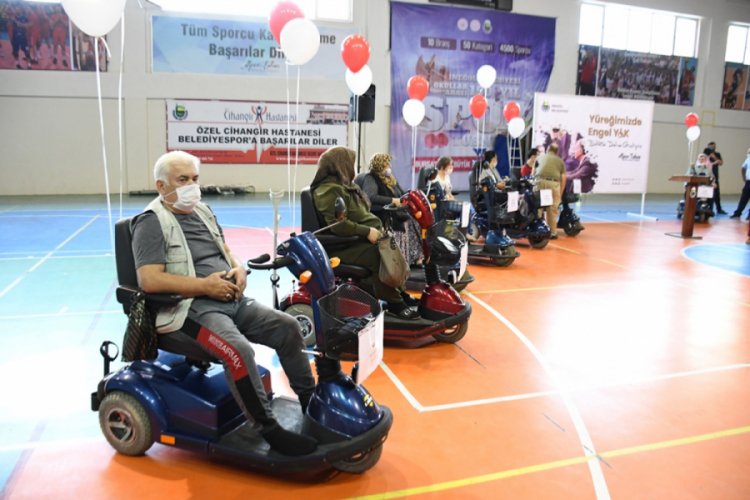Bursa'da 13 engelli vatandaş hayallerine kavuştu