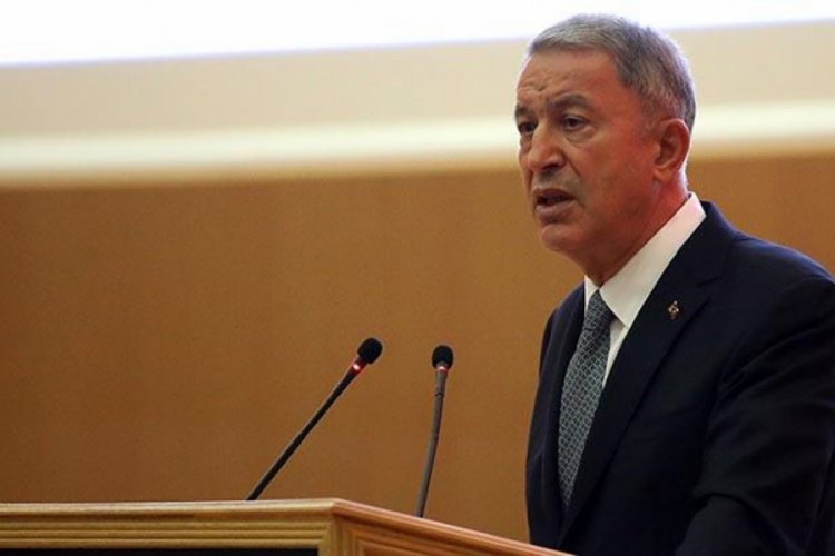 Bakan Akar'dan Doğu Akdeniz mesajı