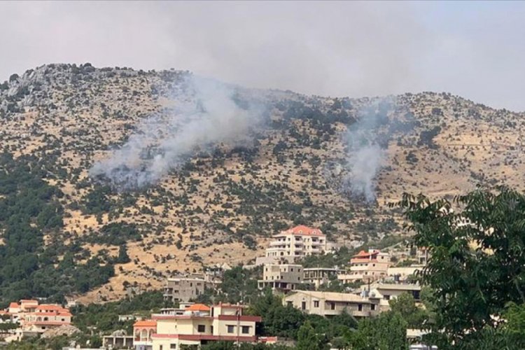 L&uuml;bnan resmi ajansı: İsrail sınırı ihlal etti, fosfor bombası kullandı