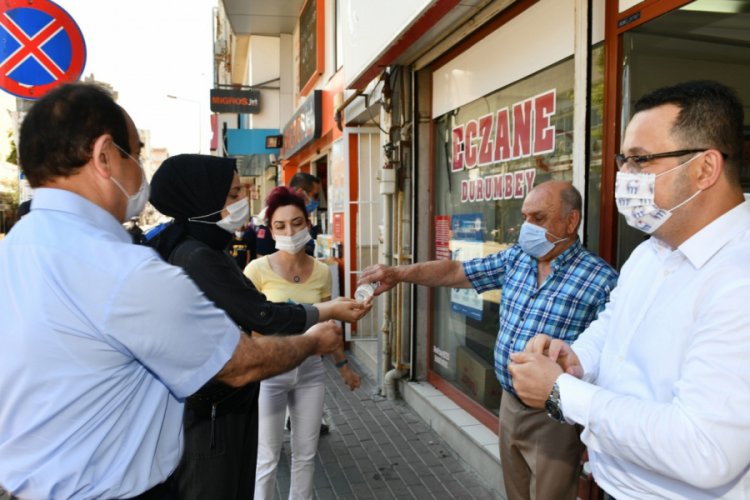 Bursa Mustafakemalpaşa'da korona ile m&uuml;cadele aralıksız s&uuml;r&uuml;yor
