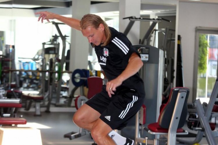 Beşiktaş denge ve kuvvet &ccedil;alıştı