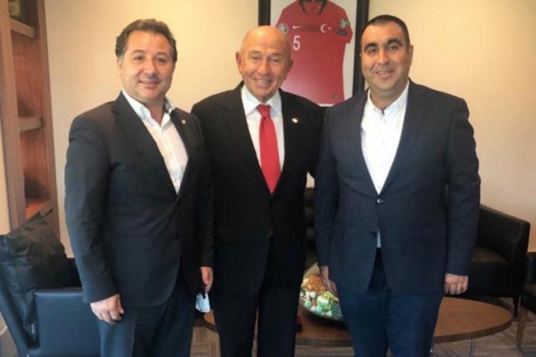 Mestan ve Karabulut'tan &Ouml;zdemir'e ziyaret