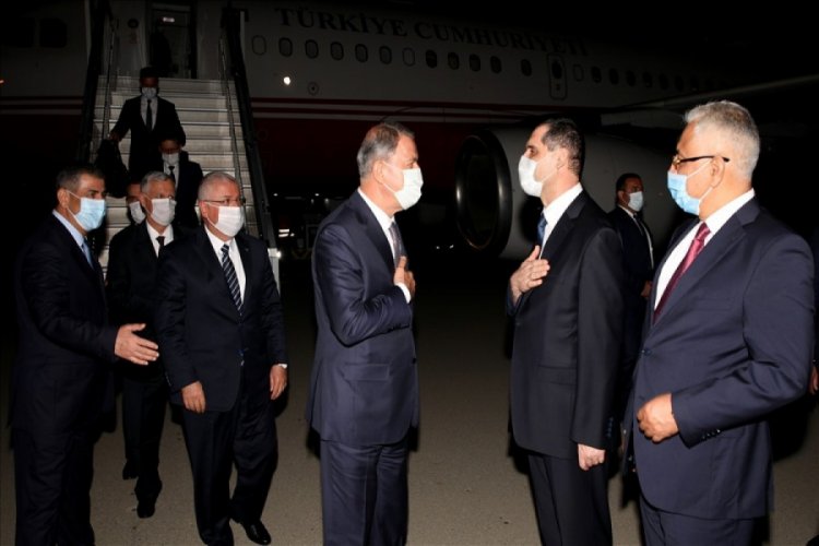 Bakan Akar ve TSK Komuta Kademesi Bak&uuml;'de
