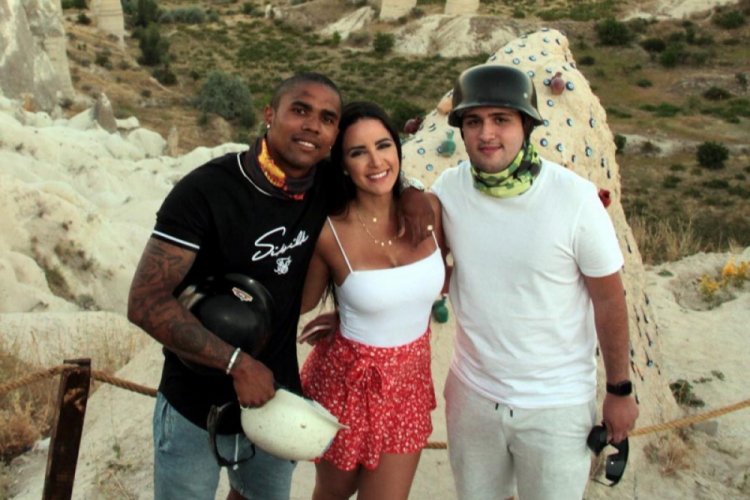 Juventus'un yıldız futbolcusu Douglas Costa Kapadokya'da