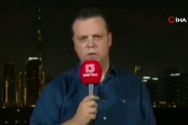 İsrailli muhabir canlı yayında bayıldı