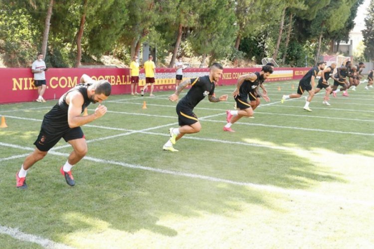 Galatasaraylı futbolcular Yo-Yo testinden ge&ccedil;ti