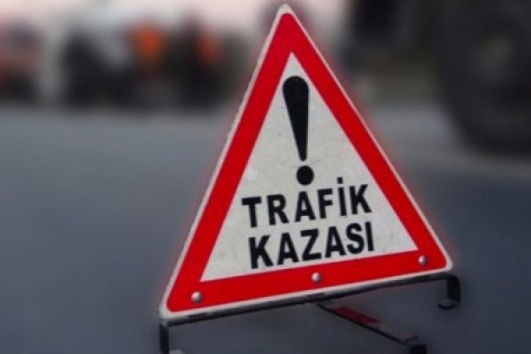 Bursa İneg&ouml;l'de trafik kazası: 2 yaralı