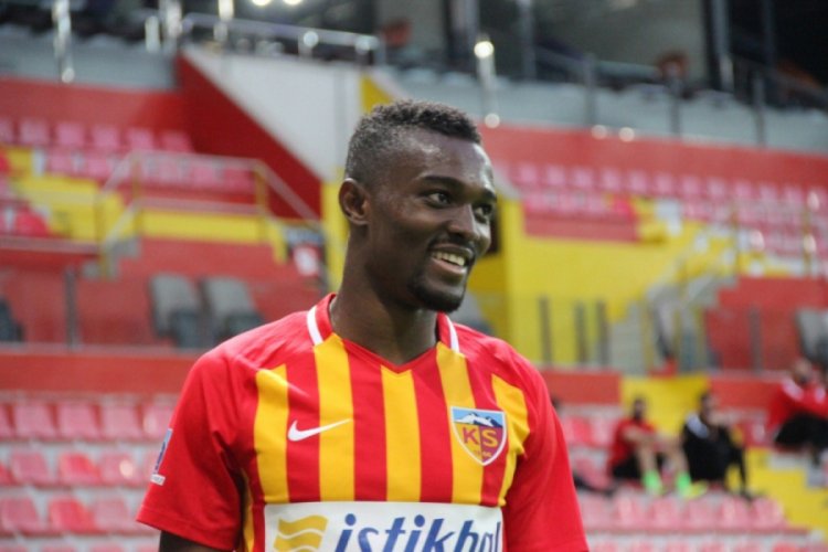 Bernard Mensah, Kayserispor'a veda etti 