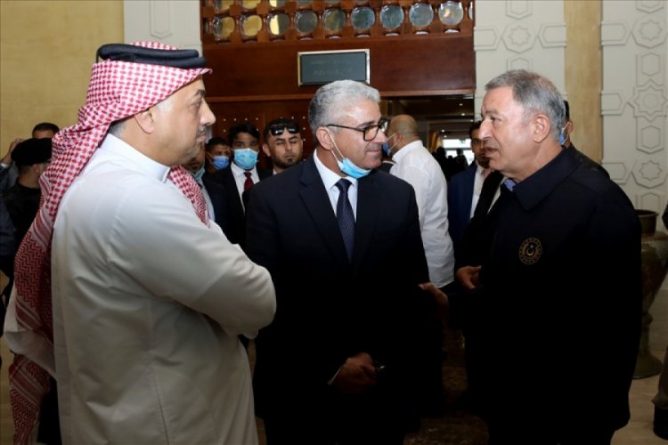 T&uuml;rkiye, Libya ve Katar'dan heyetlerarası g&ouml;r&uuml;şme