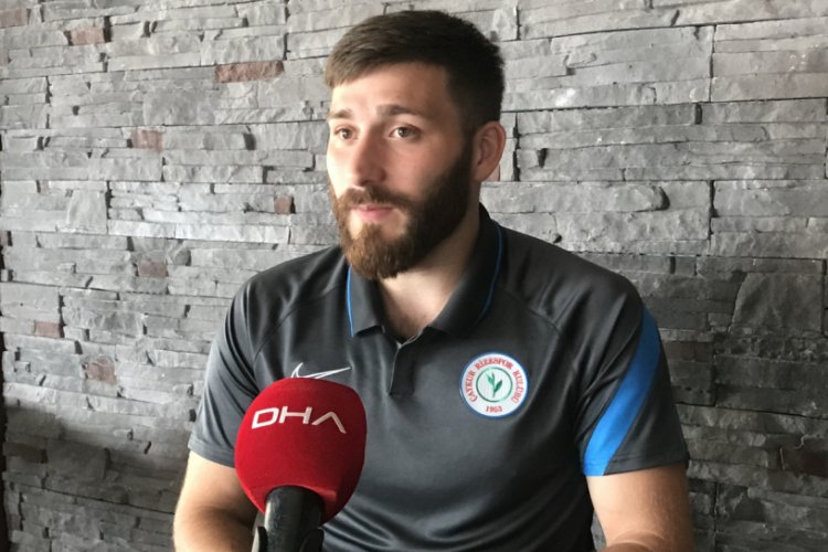 Tunay Torun: Rizespor'da kafamız rahat ve mutluyuz