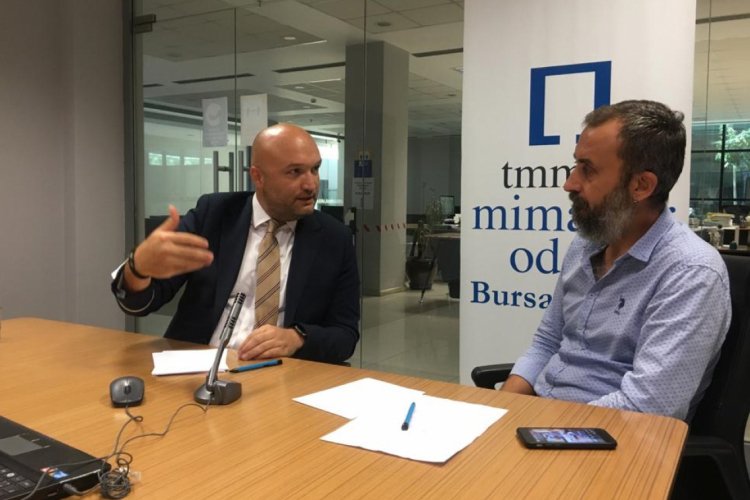 TMMOB Mimarlar Odası Bursa Şubesi'nde deprem konuşuldu
