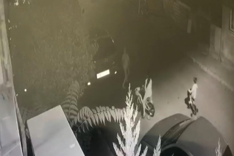 3 &ccedil;ocuğun kıl payı &ouml;l&uuml;mden d&ouml;nd&uuml;ğ&uuml; anlar kamerada
