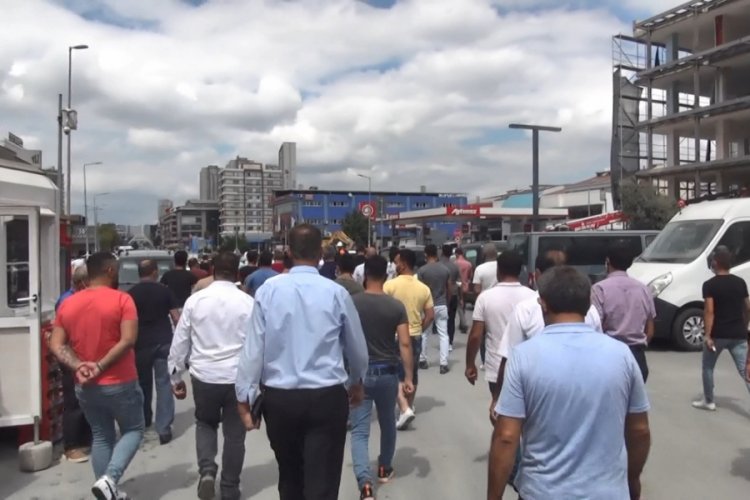 Taksiciler arasında kavga: 1 &ouml;l&uuml;