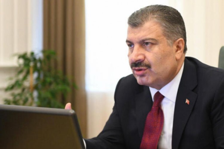 Bakan Koca'dan Kovid-19 nedeniyle hayatını kaybeden Oflaz i&ccedil;in başsağlığı mesajı