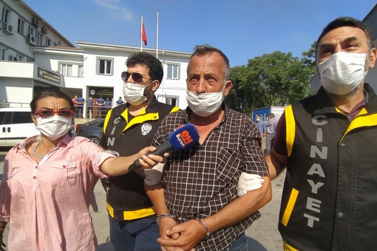 Bursa'da foseptik &ccedil;ukurundaki cinayetin 3 zanlısı adliyeye sevk edildi