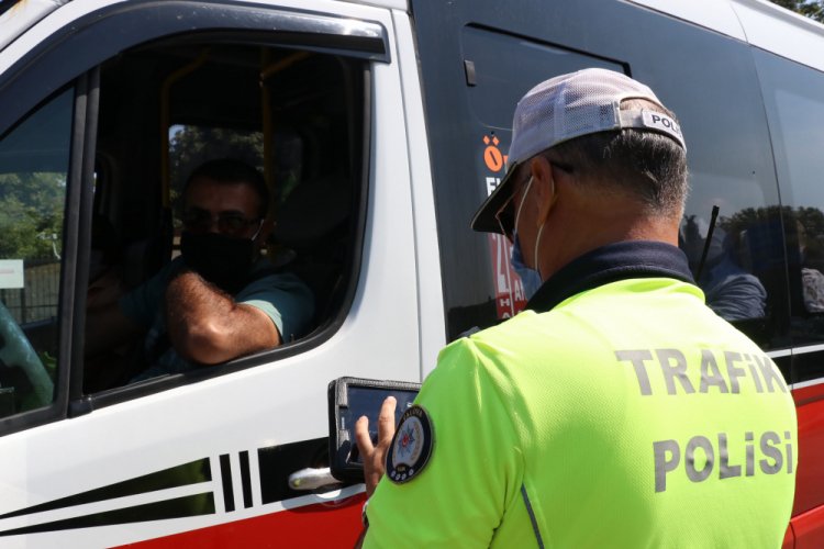 Bursa'da Kovid-19 tedbirleri kapsamında denetim yapıldı