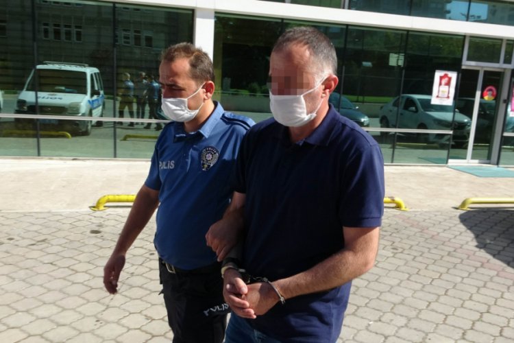 Samsun'da kuyumcudan altın &ccedil;alan zanlı tutuklandı