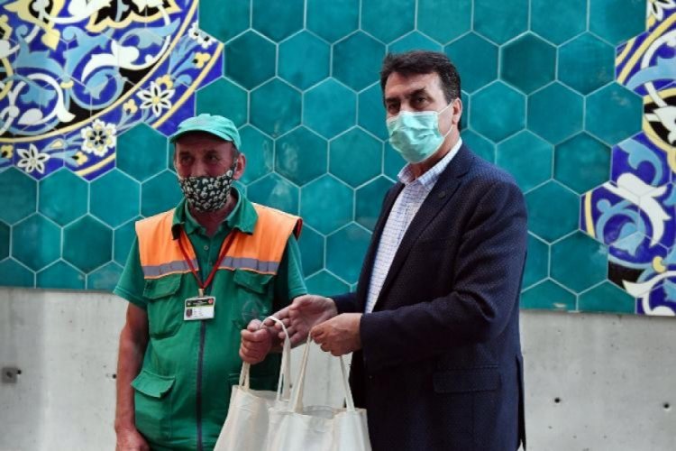 Bursa'daki temizlik iş&ccedil;isinin borcu kapatıldı