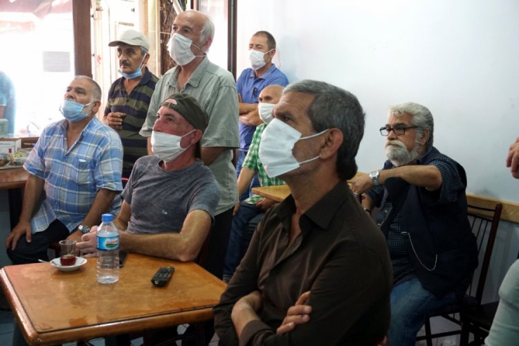 Cumhurbaşkanı Erdoğan'ın tarihi a&ccedil;ıklamasını b&ouml;yle izlediler