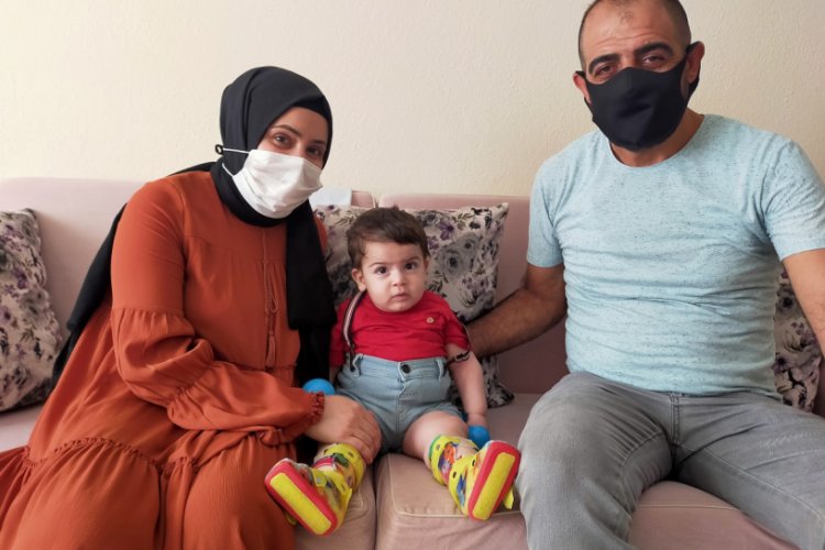 Bursa'da Ali Osman bebeğin ailesinden yardım &ccedil;ağrısı