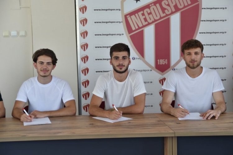 İneg&ouml;lspor'dan i&ccedil; transferde 3 imza