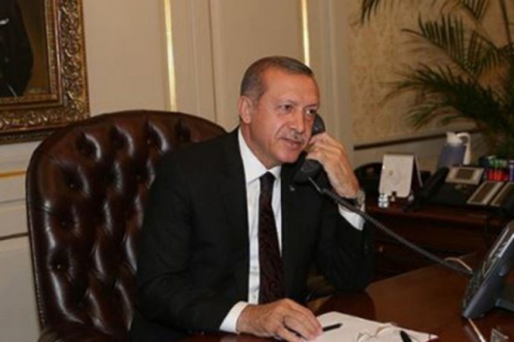 Cumhurbaşkanı Erdoğan, Zelenskiy ile telefonda g&ouml;r&uuml;şt&uuml;
