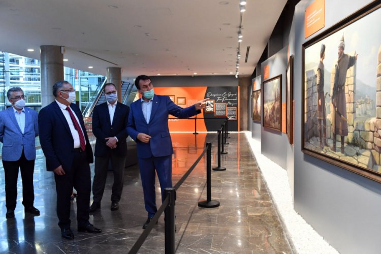Bursa Fetih M&uuml;zesi Metin Kıratlı'yı b&uuml;y&uuml;ledi