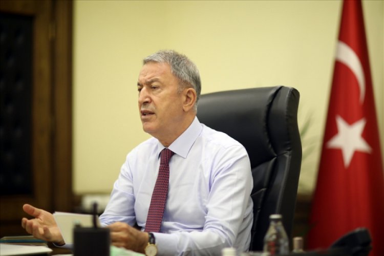 Bakan Akar: Yunanistan'ın tatbikatı gerginliği artıran bir faaliyet