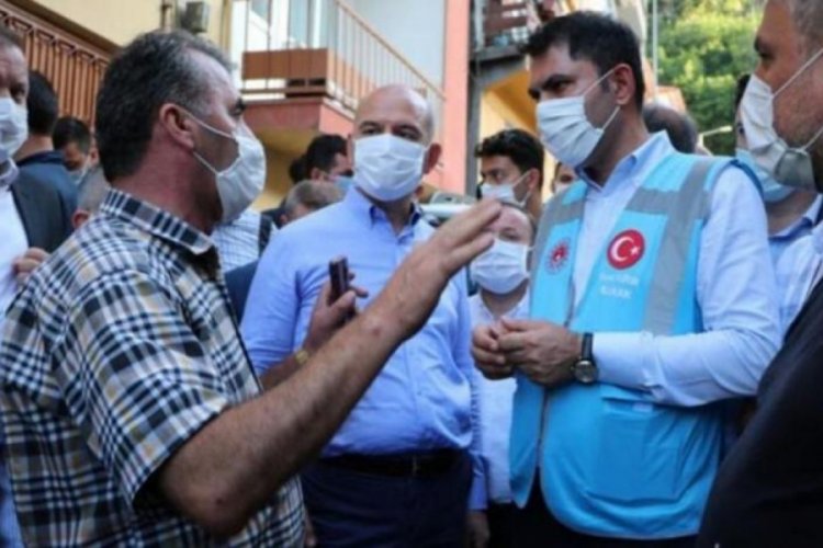 Bakan Soylu ile Kurum, Dereli il&ccedil;esinde incelemelerde bulundu