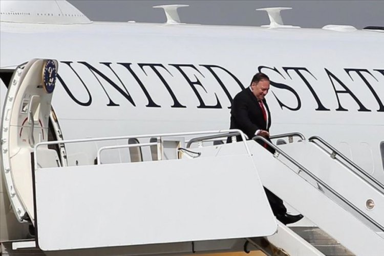 İsrail ile Sudan arasındaki ilk resmi u&ccedil;uşu ABD Dışişleri Bakanı Pompeo yaptı