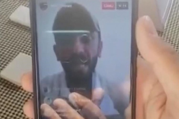 &Ccedil;ifte cinayet zanlısının tehdit g&ouml;r&uuml;nt&uuml;leri ortaya &ccedil;ıktı
