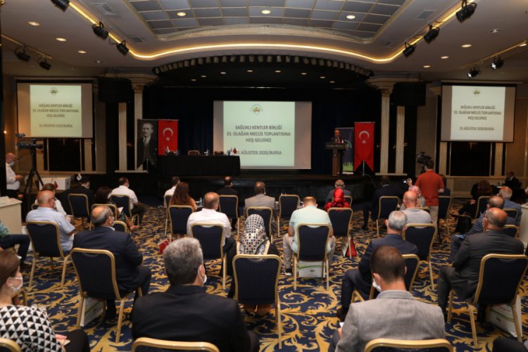 Sağlıklı Kentler Birliği'nin meclis toplantısı Bursa'da ger&ccedil;ekleştirildi