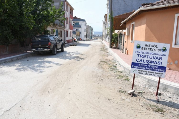 Bursa Cumhuriyet Mahallesi sokakları sil baştan