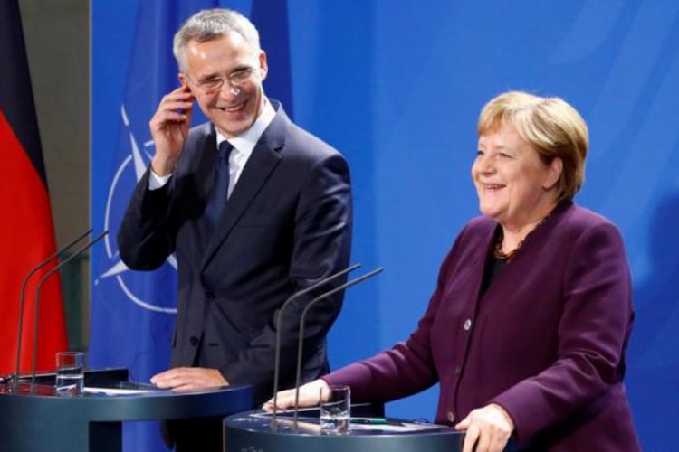 Merkel ve Stoltenberg'den Doğu Akdeniz a&ccedil;ıklaması
