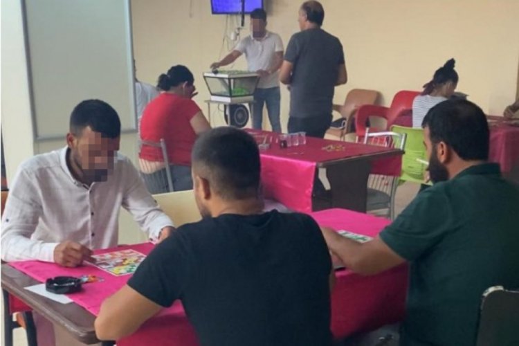 Kumar oynayan 35 kişiye 166 bin 63 lira para cezası