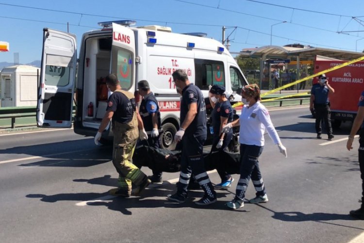 Bursa'daki feci kazadan geriye bu kare kaldı