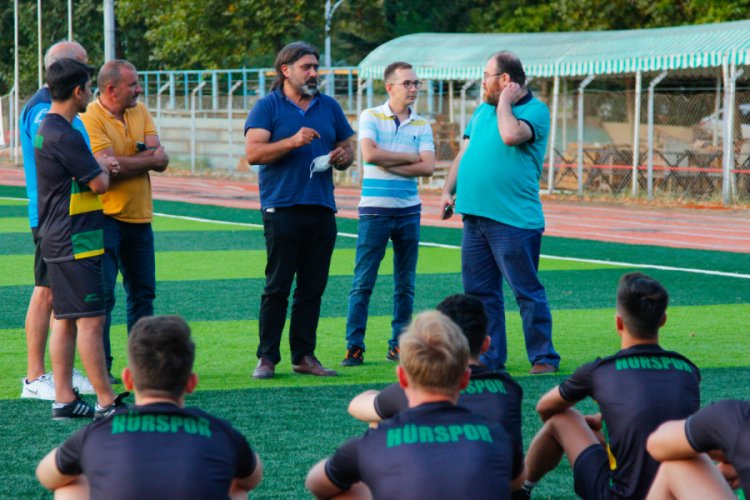 Faruk Yiğit'ten H&uuml;rspor'a ziyaret