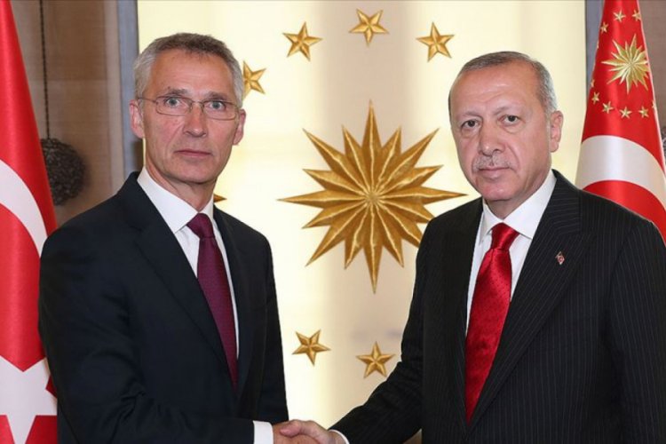 Cumhurbaşkanı Erdoğan, NATO Genel Sekreteri Stoltenberg ile g&ouml;r&uuml;şt&uuml;