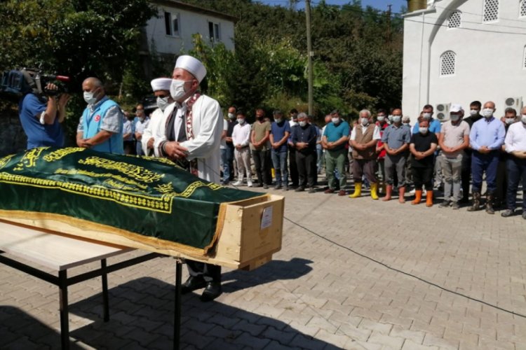 Dereli'deki selde hayatını kaybeden Kemal Akar son yolculuğuna uğurlandı