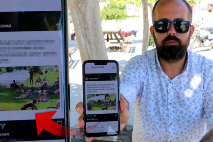 '&Ccedil;ıplaklar kampı' paylaşımına &ccedil;ok sert tepki g&ouml;sterdiler!